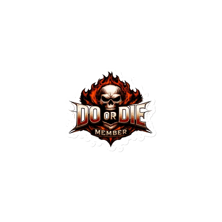 Fiery Do or Die Skull Magnets product image (1)