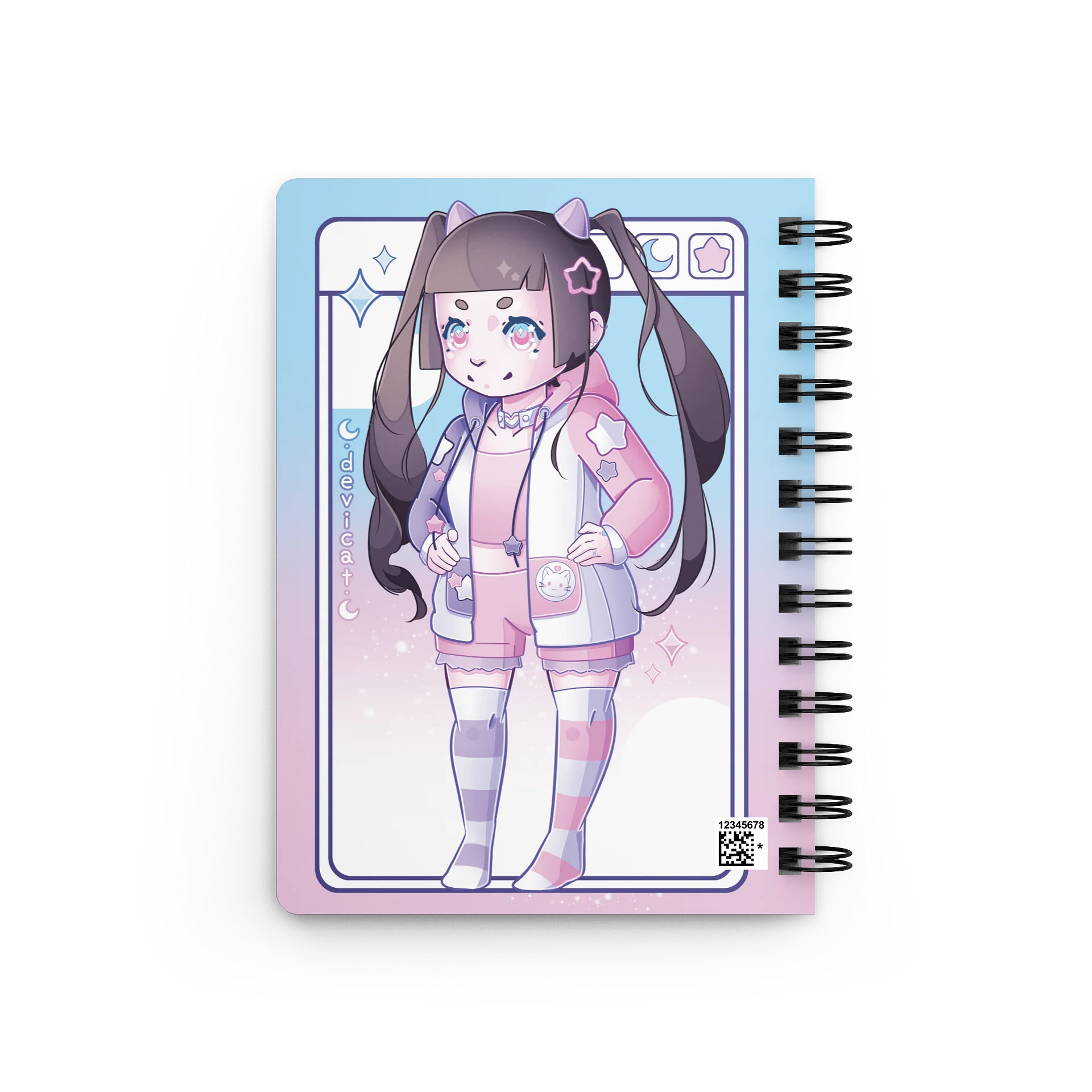 DeviCat Chibi 2026 Notebook product image (2)