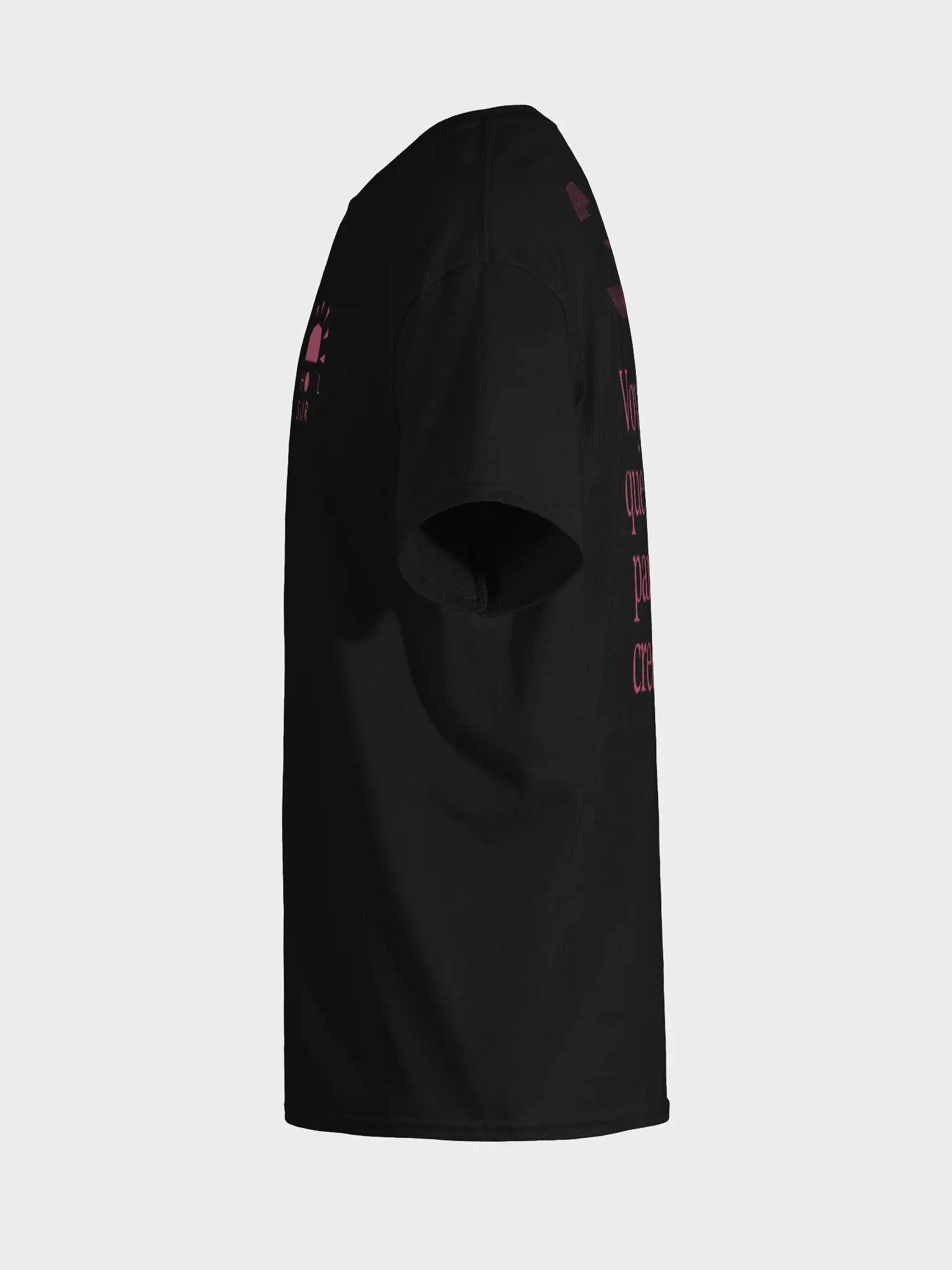 Camiseta unisex - "Voy a tener que ser Dios" - Granate product image (20)