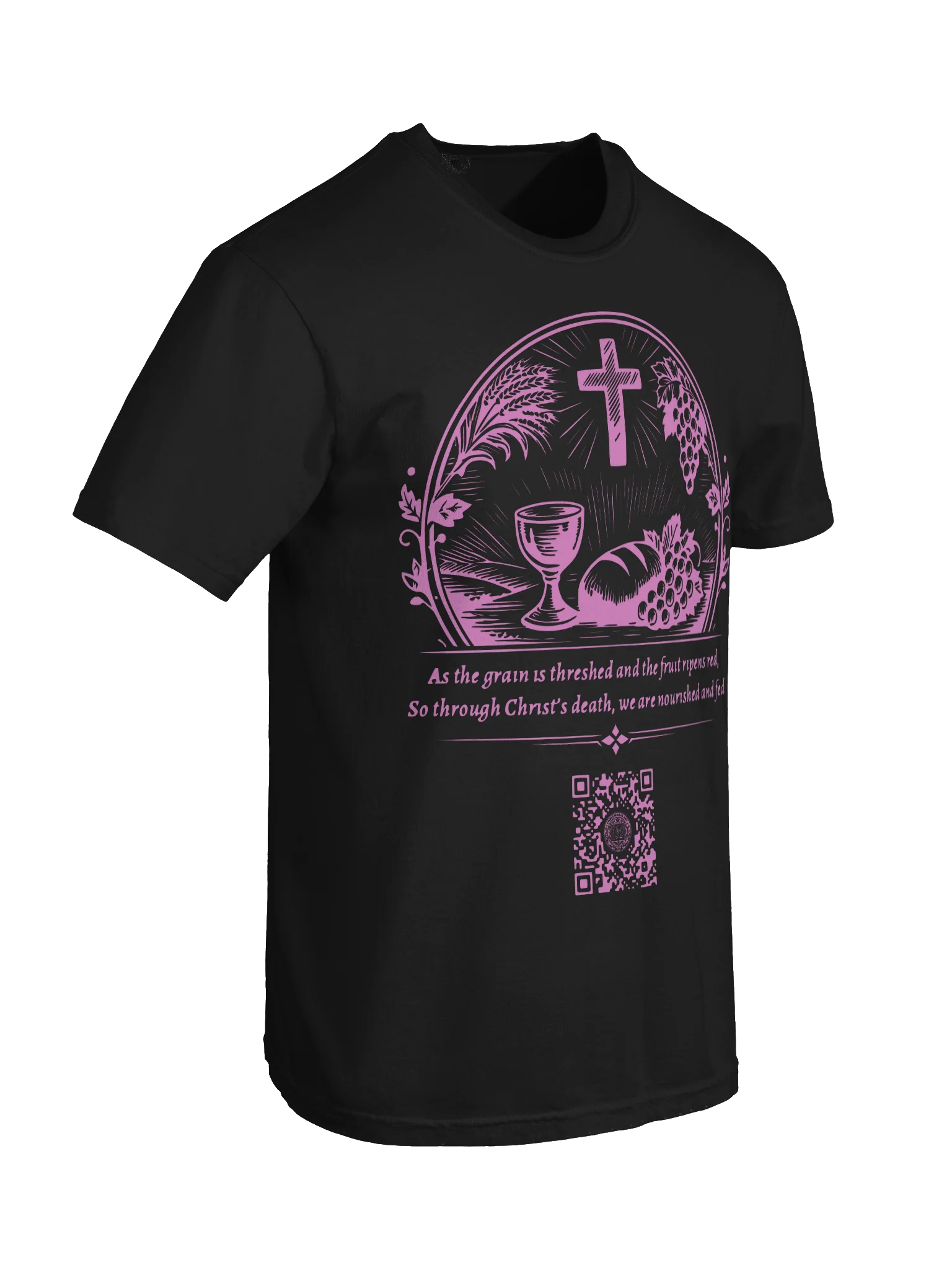Nourishment Through Suffering (Color on Black/White) product image (8)