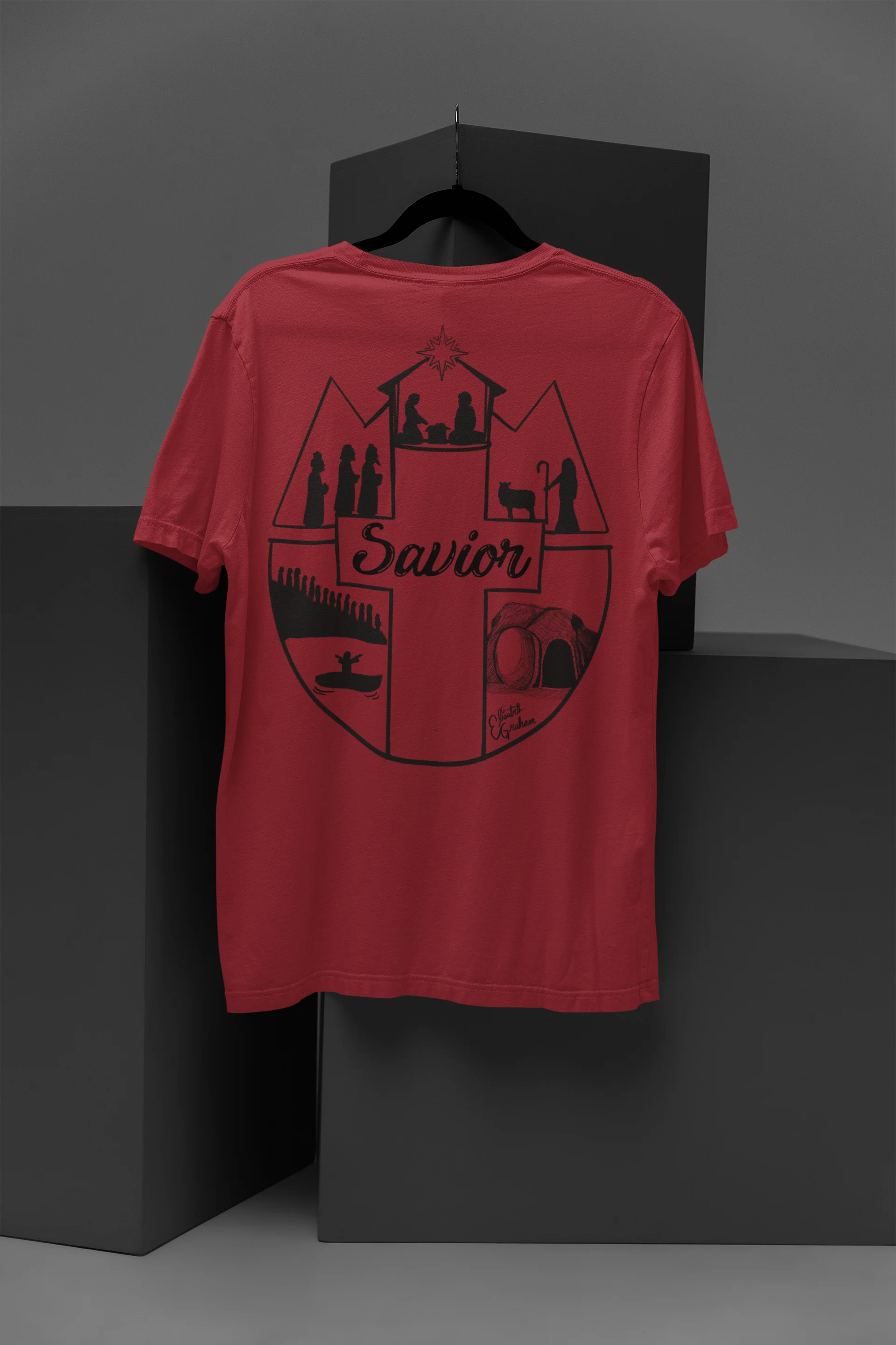 Hand Drawn Savior's Journey T-Shirt product image (2)
