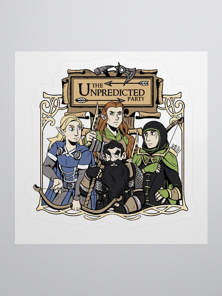 The Unpredicted Party - Sticker product image (1)