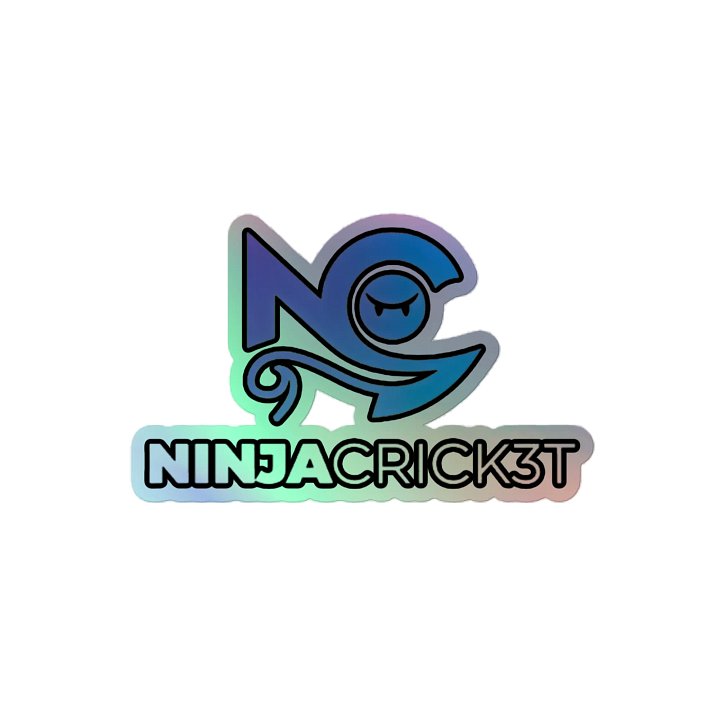 NINJACRICK3T Holographic Logo Sticker product image (2)