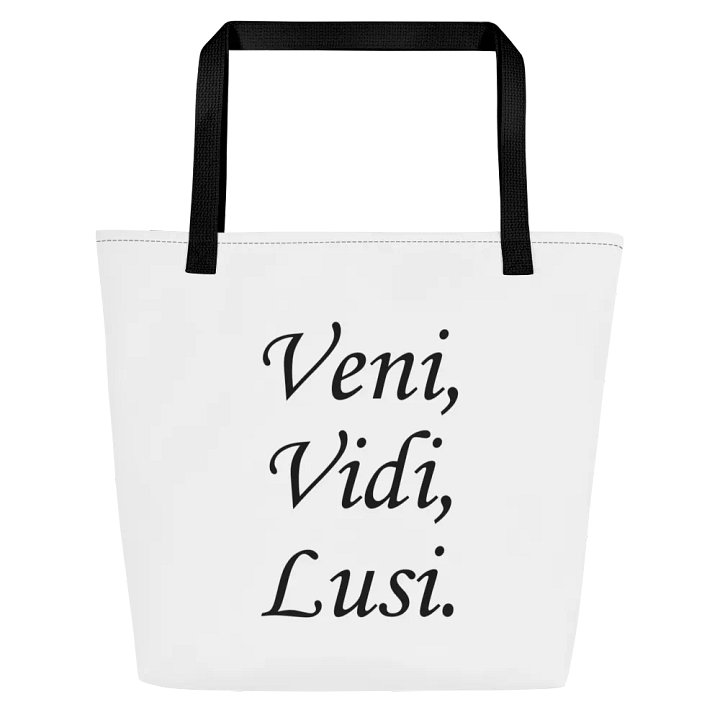"I came, I saw, I played" - Trappers Lodge Shopping Tote product image (1)