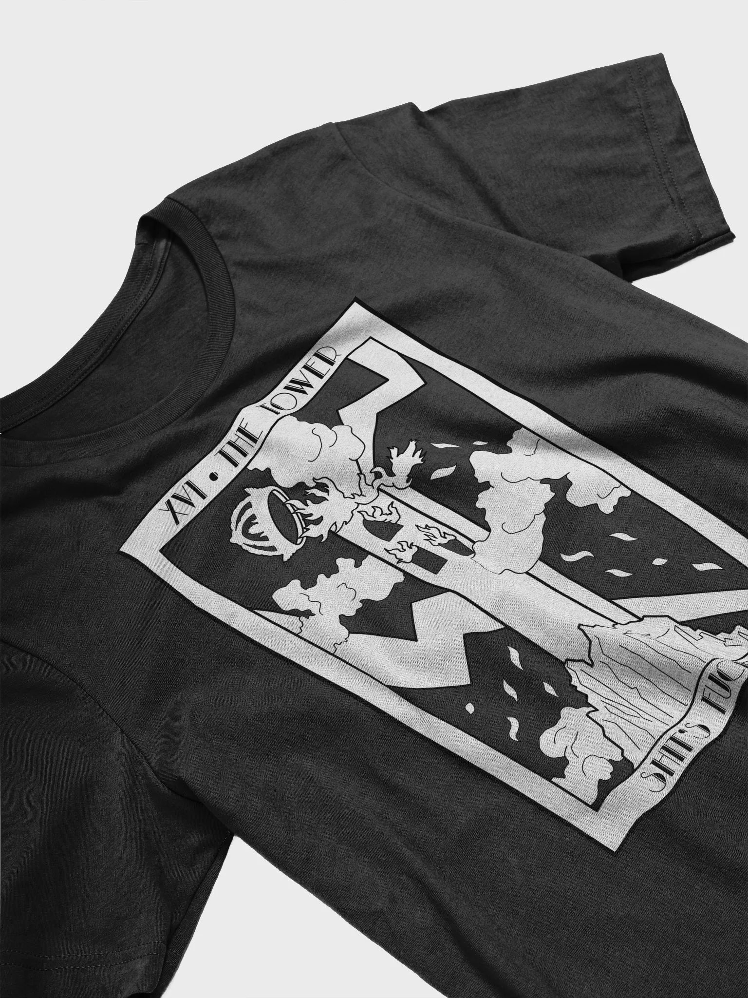 XVI The Tower Dark Mode Supersoft T-Shirt product image (3)