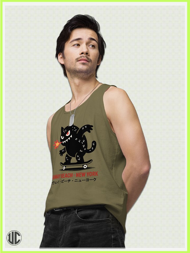 Rockaway Beach NY Skater – Men’s Tank Top product image (2)