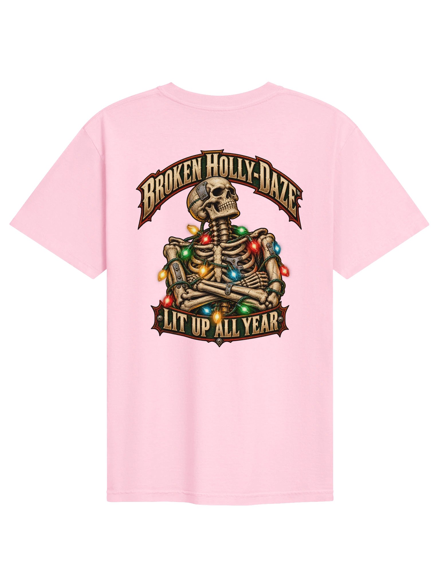 Funny Christmas Shirt — Festive, Fatigued & Functional-Ish | Broken Sleigh™ product image (3)