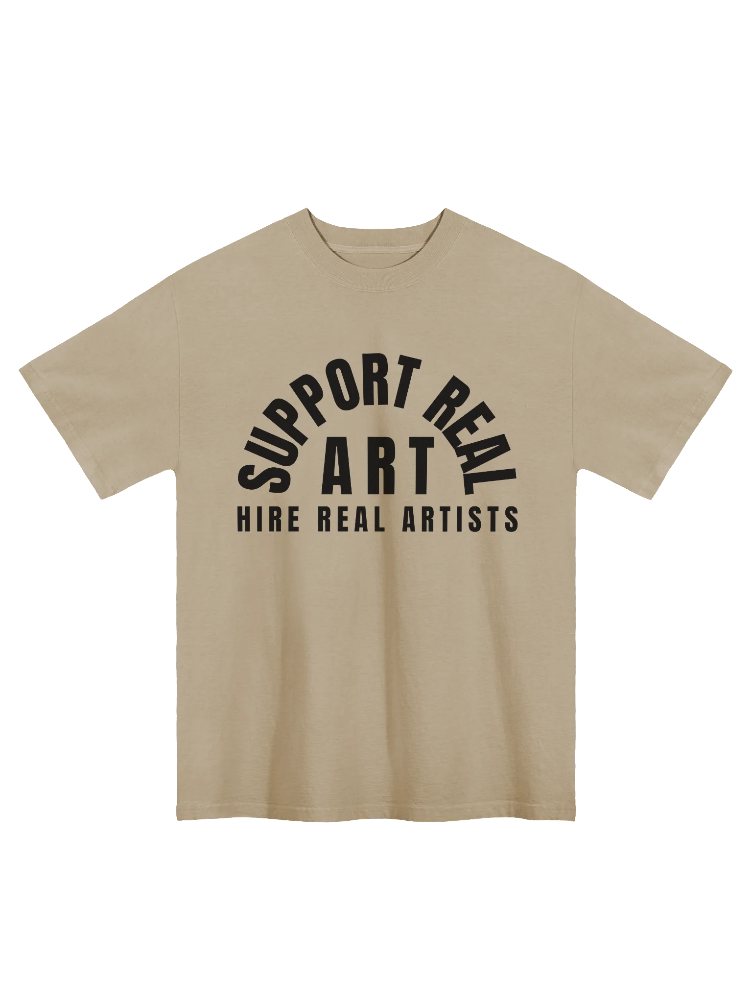 Support Real Artists Faded Oversized Tee product image (1)