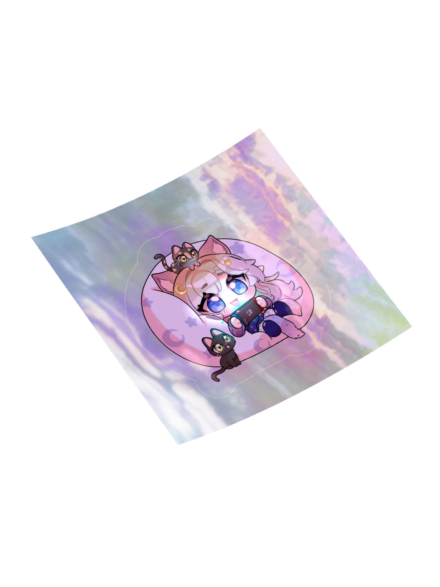 Vtuber Beth Bean Bag Holo sticker product image (11)