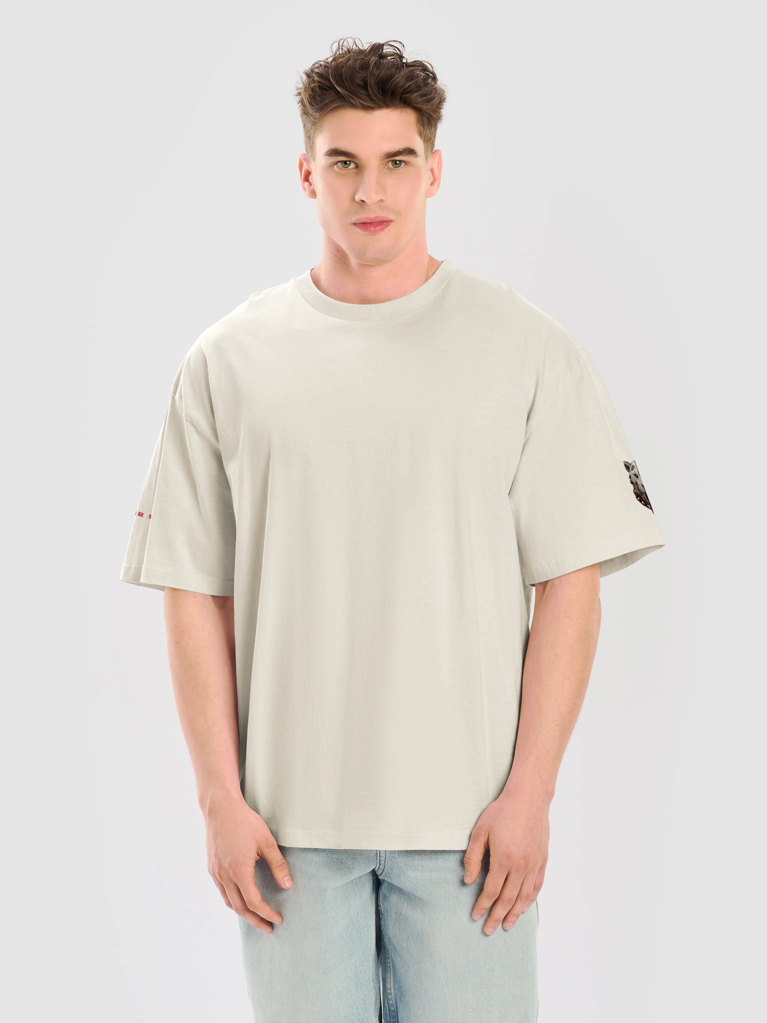 Cyber Tiger Skull Graphic Tee product image (5)