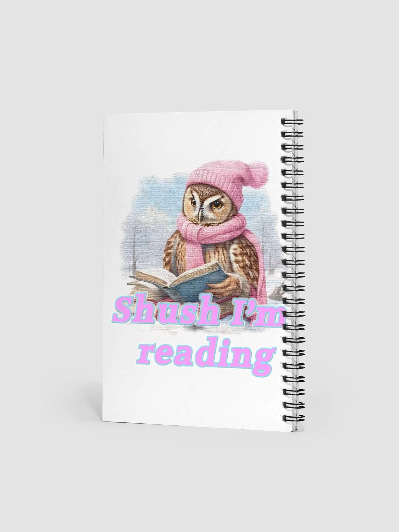 Adorable cute owl Read A Book product image (2)