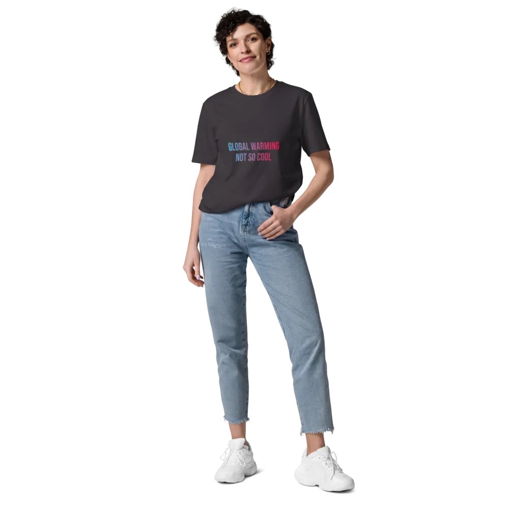 Global Warming Distorted Reality Organic Tee product image (181)