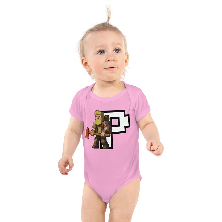Patient PixelZ P Logo Baby Bodysuit product image (5)