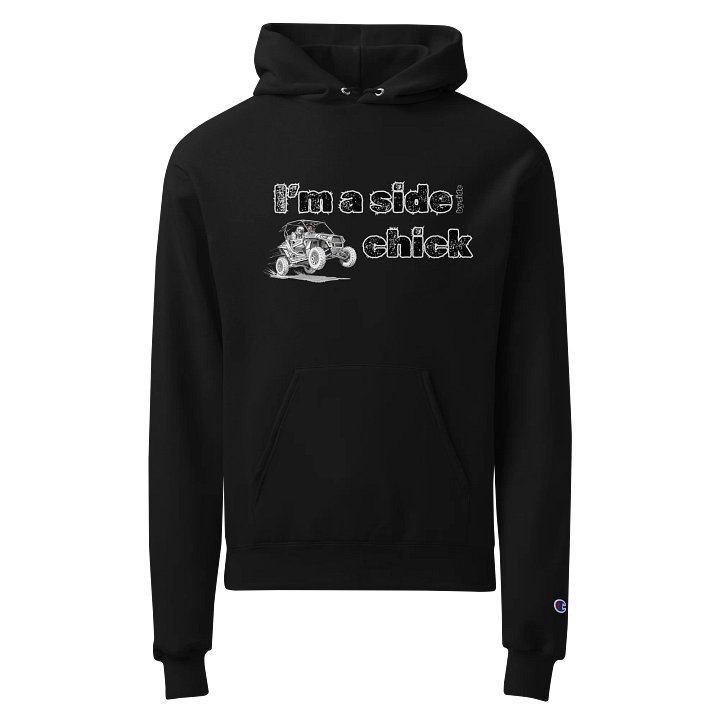 I'm a side chick Champion hoodie product image (1)