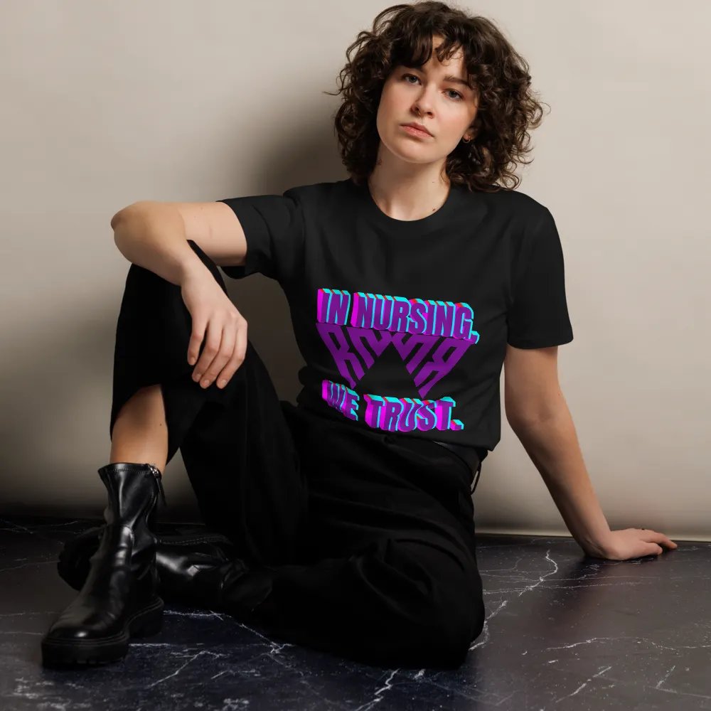 Trust in Nursing Glitch Tee product image (13)