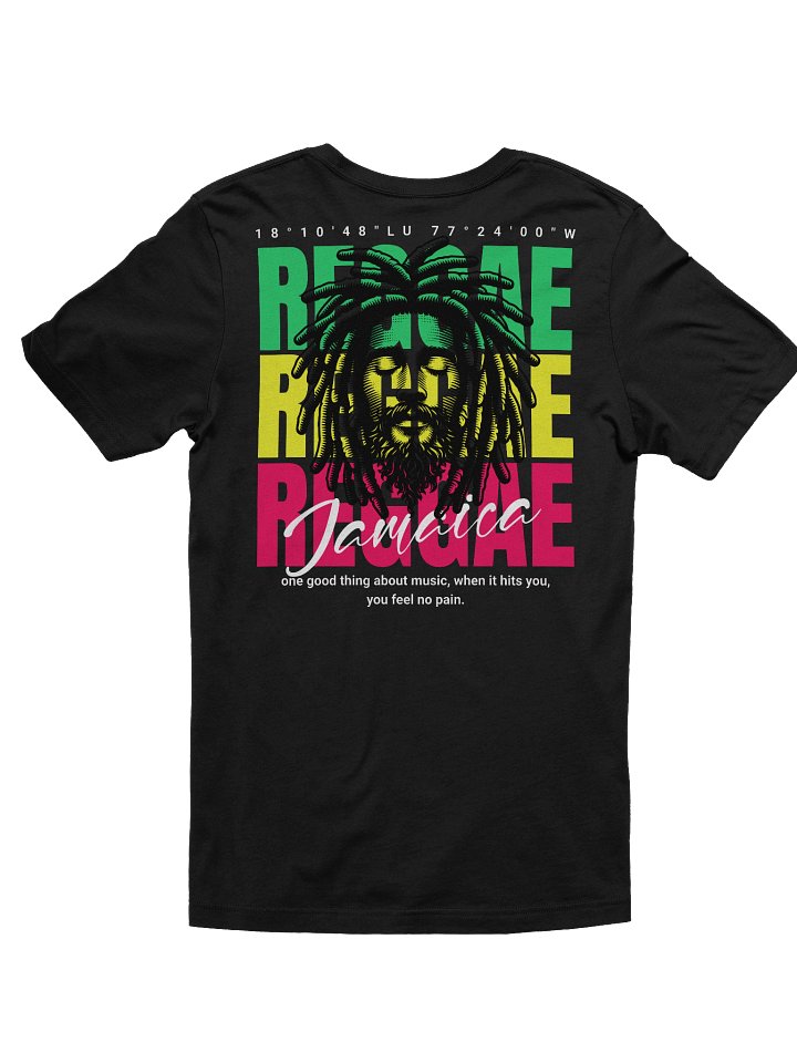 Vibrant Reggae Jamaika Graphic T-Shirt for Music Lovers product image (2)