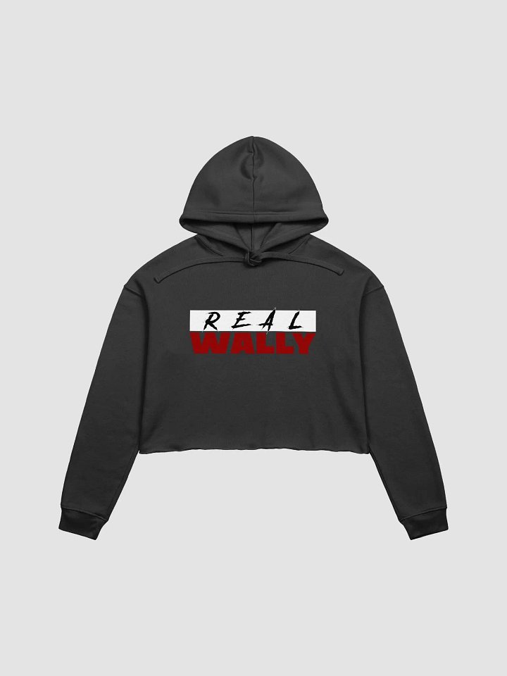 RealWally Fleece Crop Hoodie product image (1)