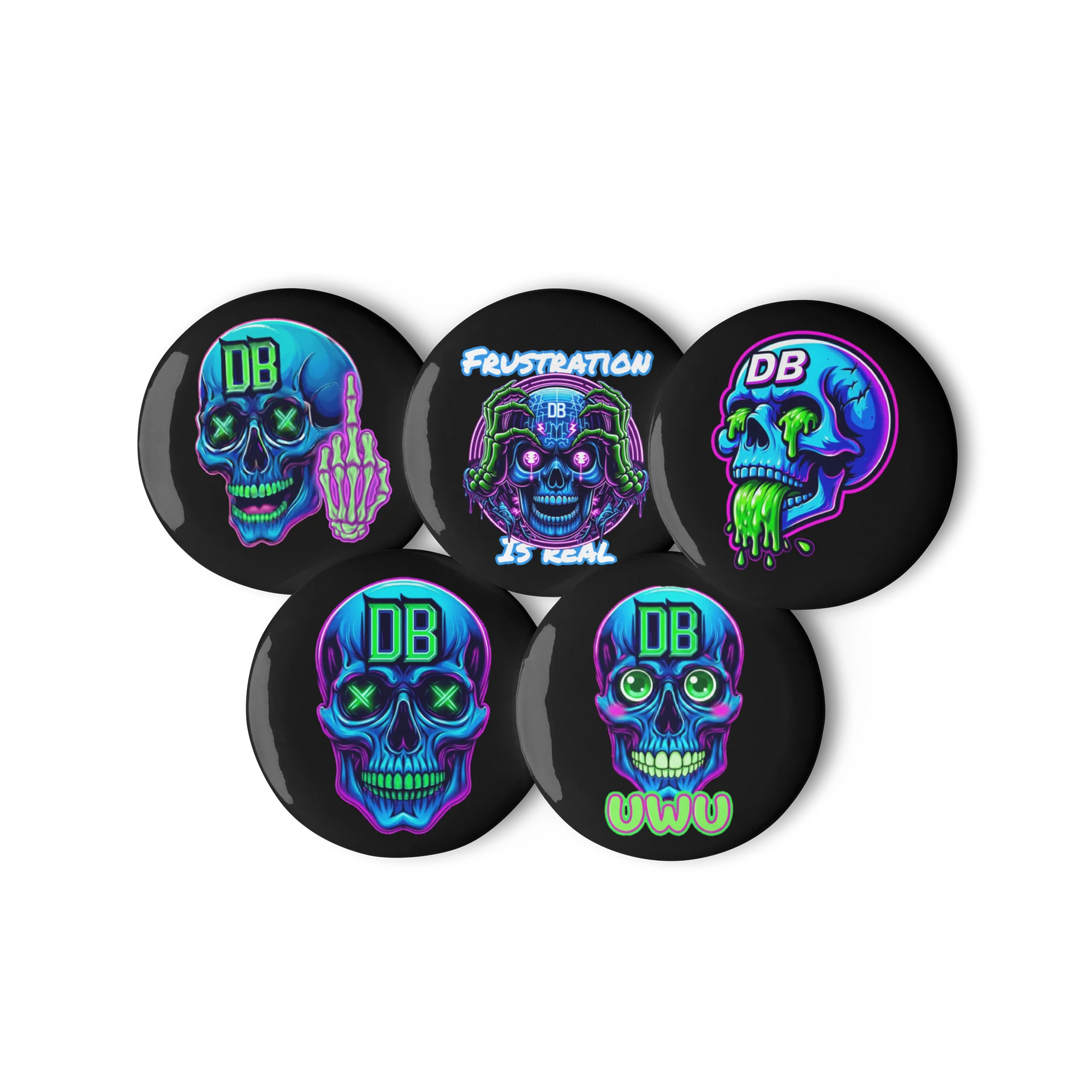Ultimate DullBlah Pin-Back Button Set product image (2)