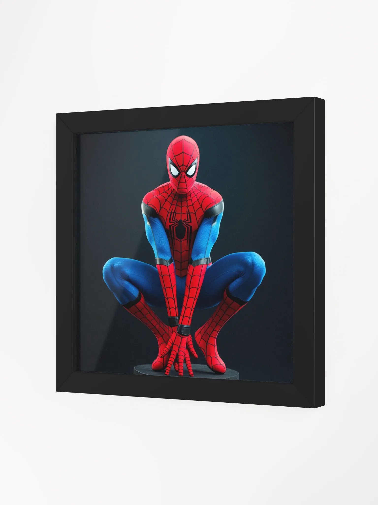 Spider-Hero Wall Art – Dynamic Crouch Edition product image (24)