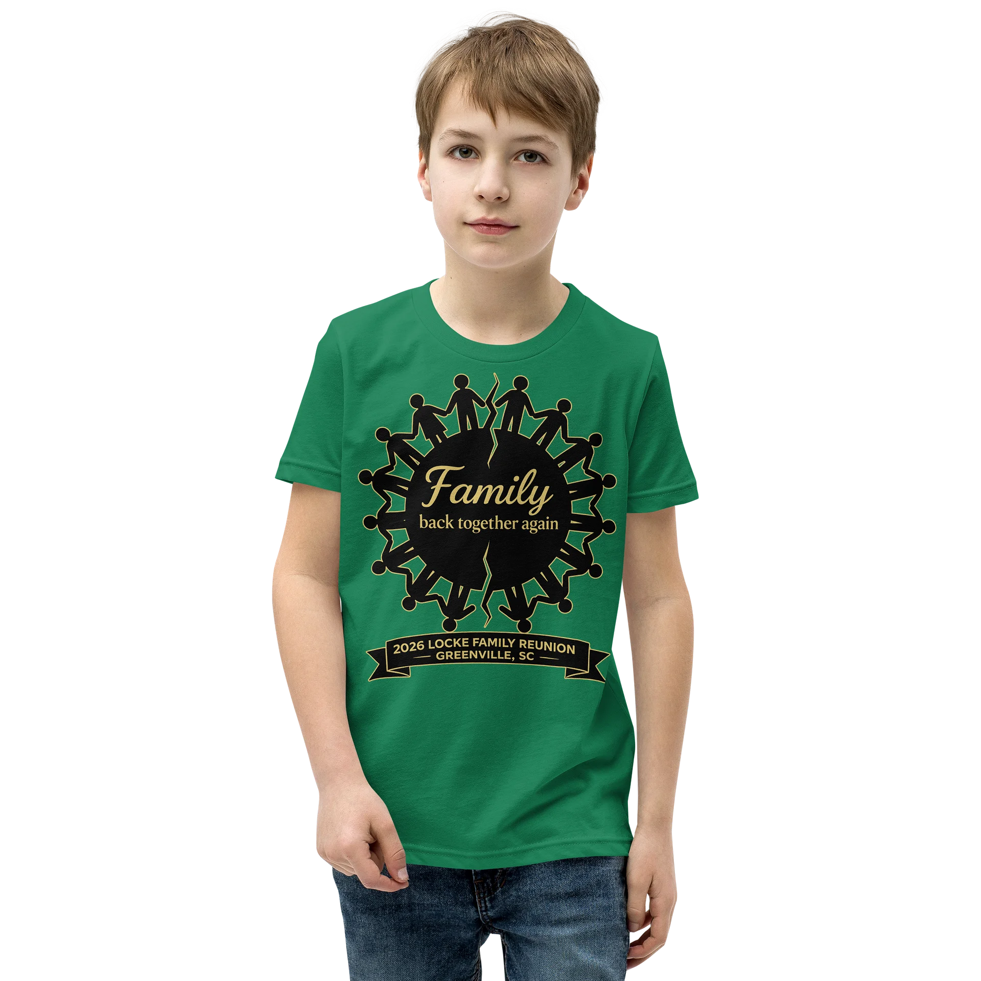 Child family reunion shirt product image (1)