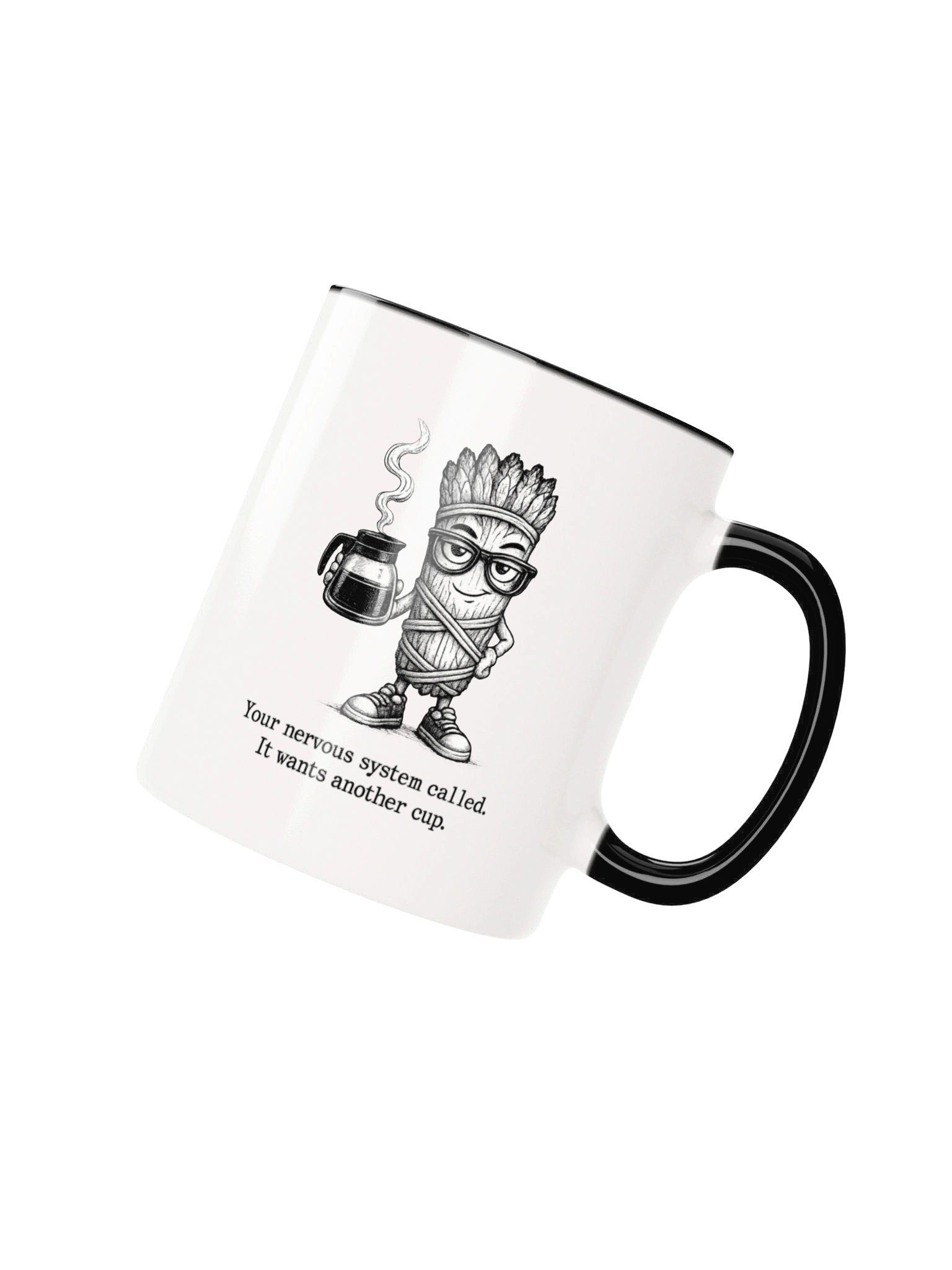 Smudgy the Sage - Your Nervous System Called Coffee Mug product image (25)