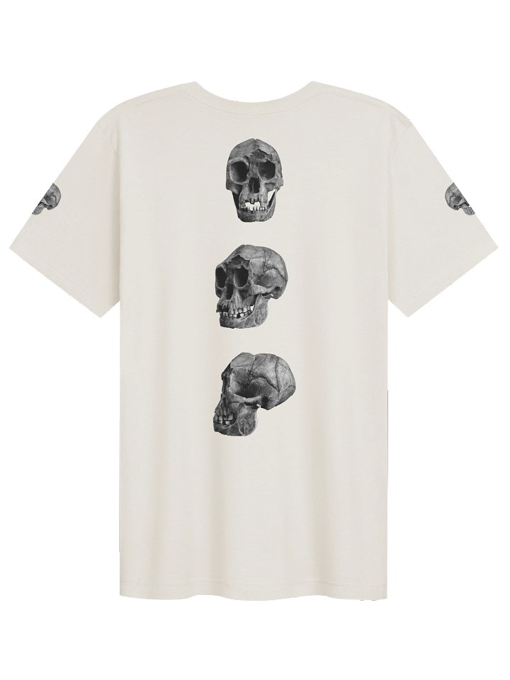 Floresiensis Fossil Skull T-Shirt Light product image (2)
