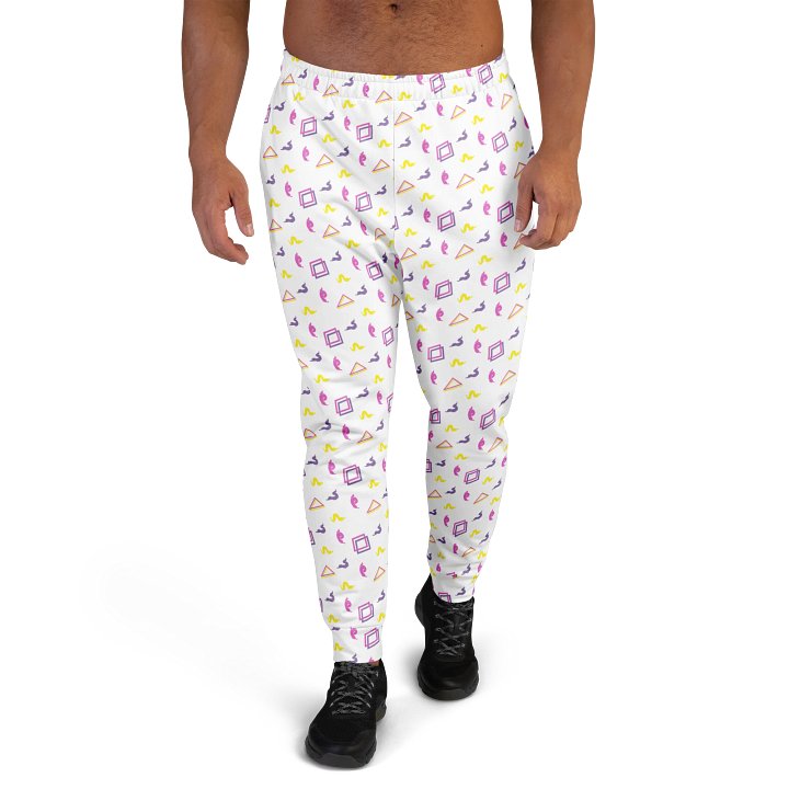 Oh Worm? white recycled joggers product image (2)