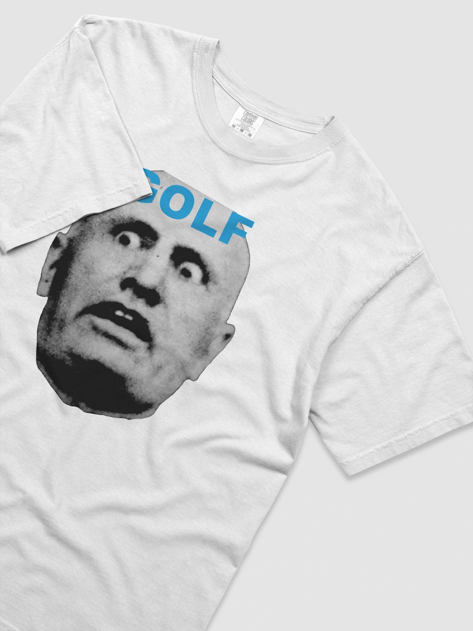 WHITE MUSSOLINI TEE product image (2)