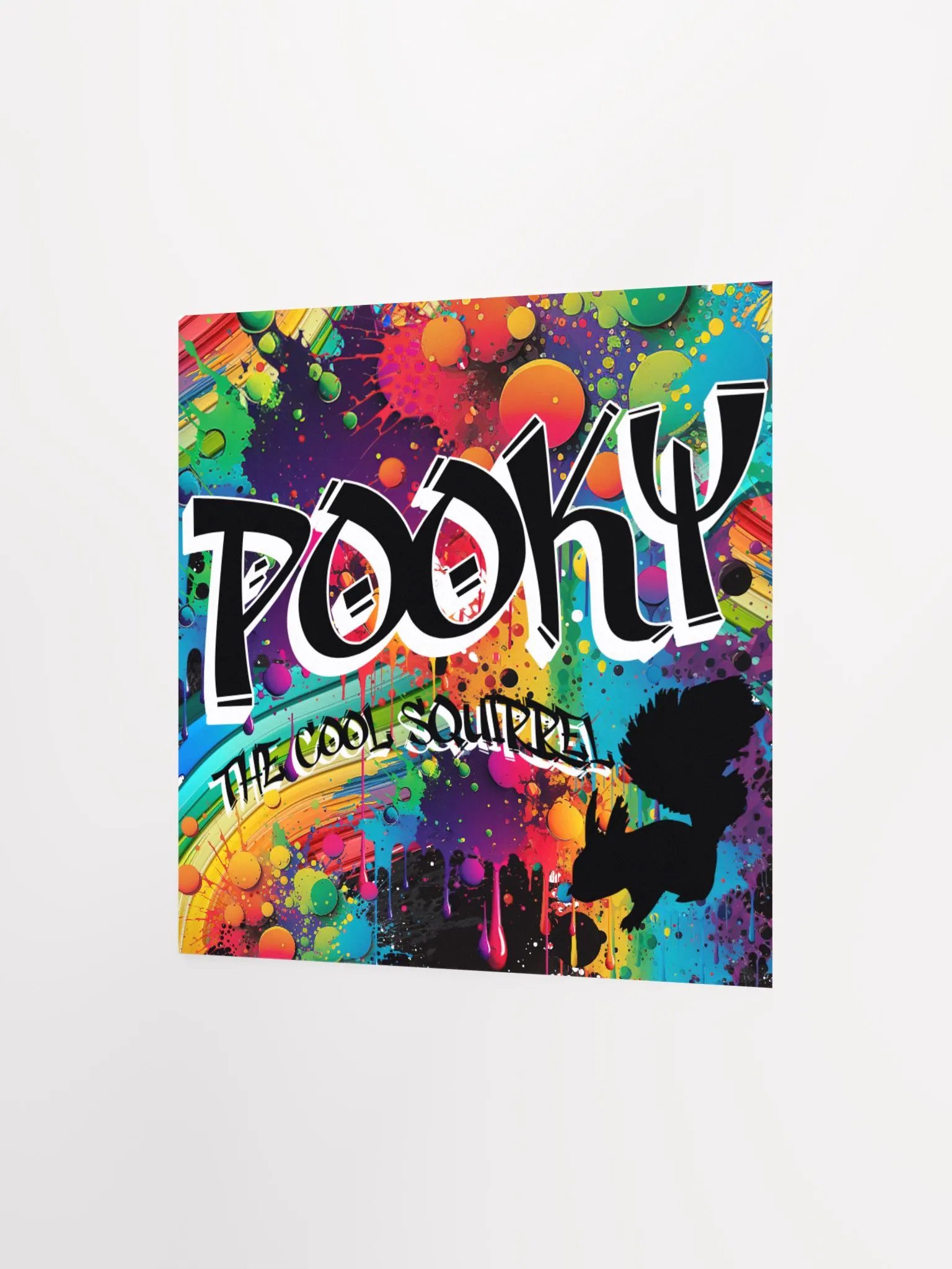 POOKY, THE COOL SQUIRREL PRINT product image (10)