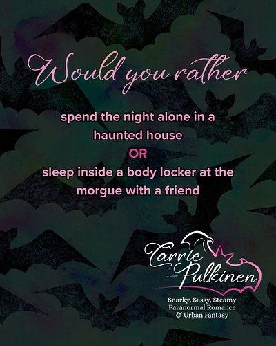 ✨ Would You Rather Wednesday ✨
🖤 Paranormal Romance Edition 🖤
⠀
If you HAD to choose, and you could only choose ONE, which wo...