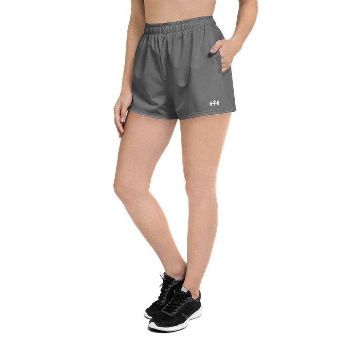 His House Women's Performance Shorts - Grey product image (2)