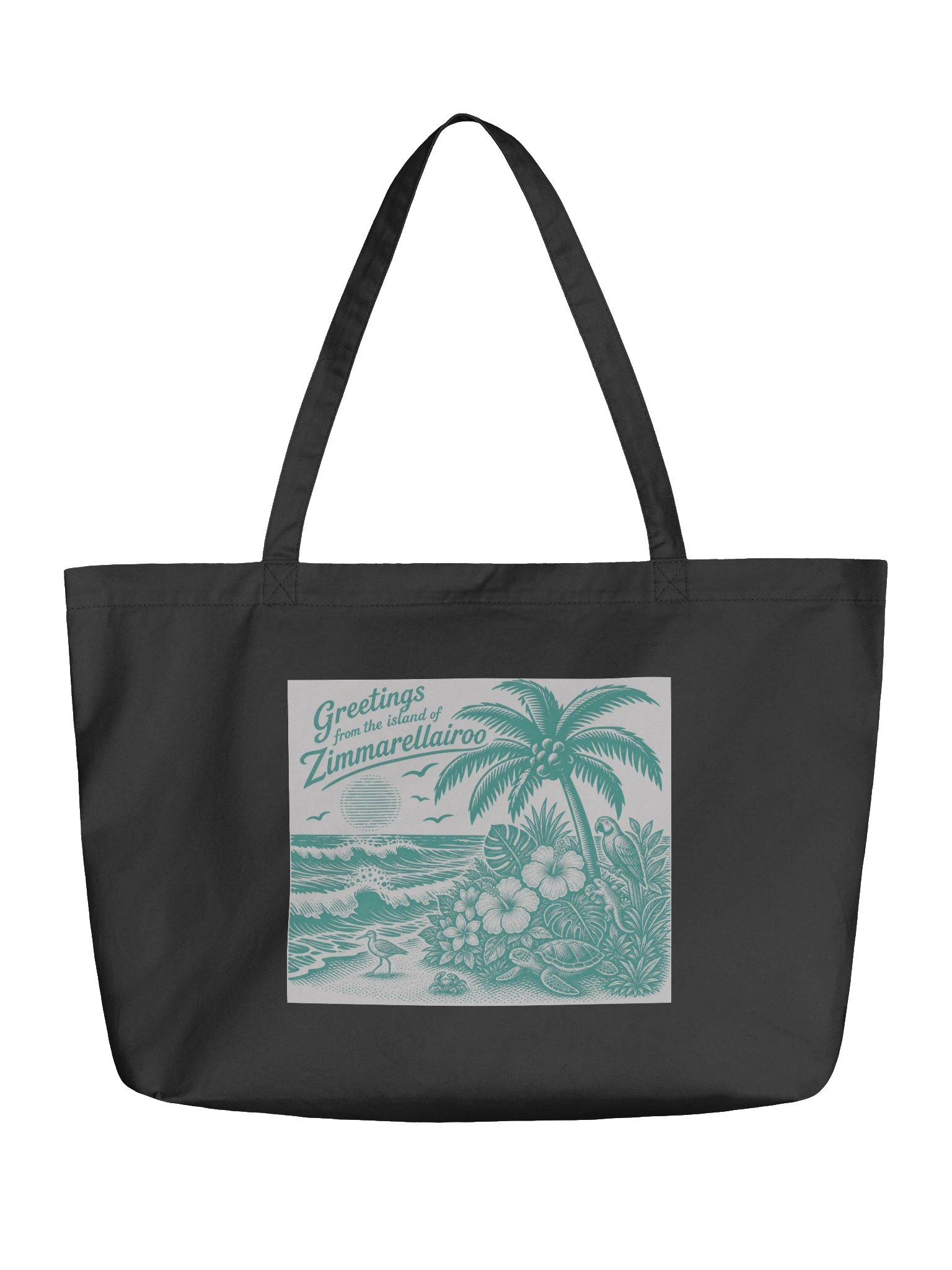Greetings from Zimmarellairoo Large Tote Bag product image (1)