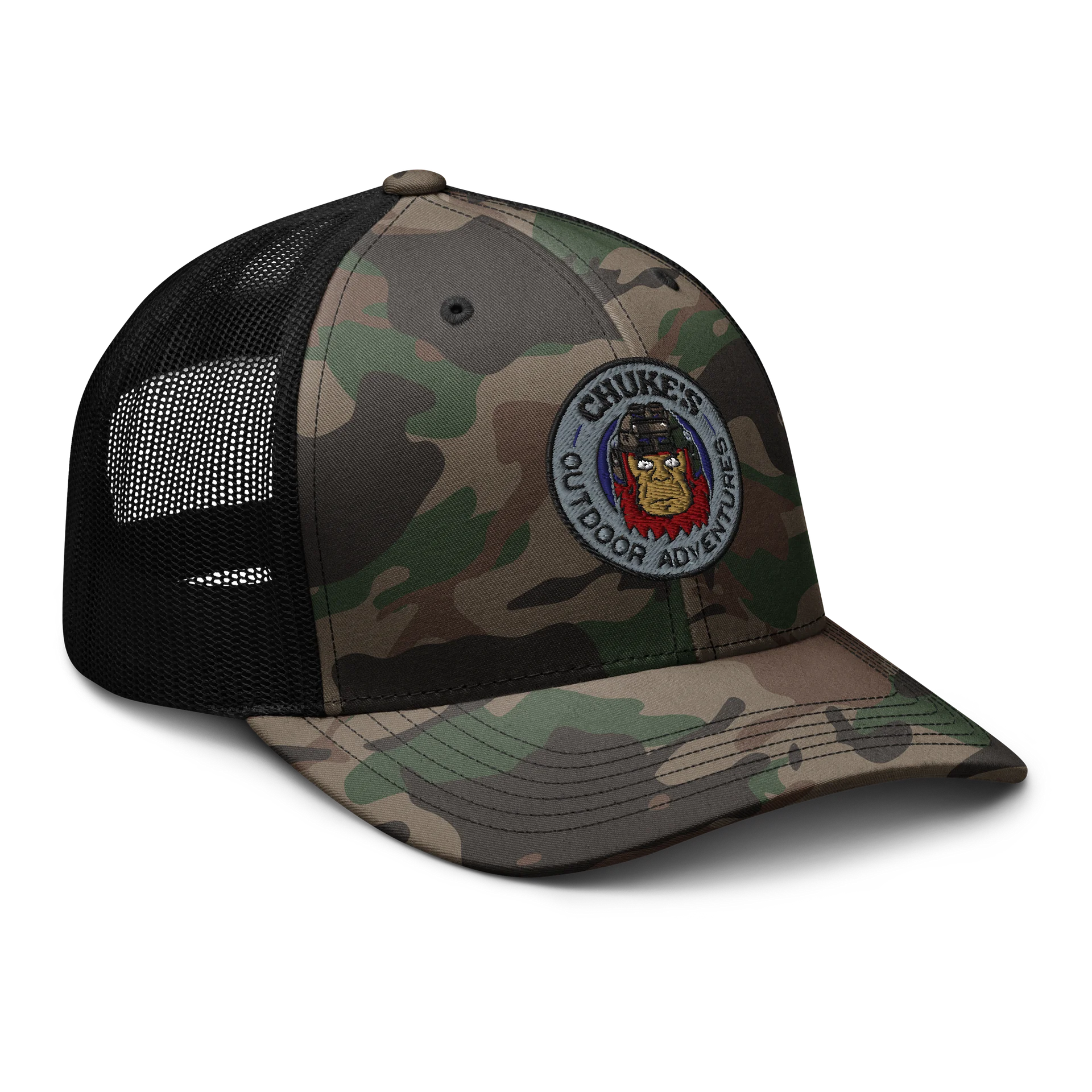 Chuke's Camo Trucker Tac Hat product image (6)