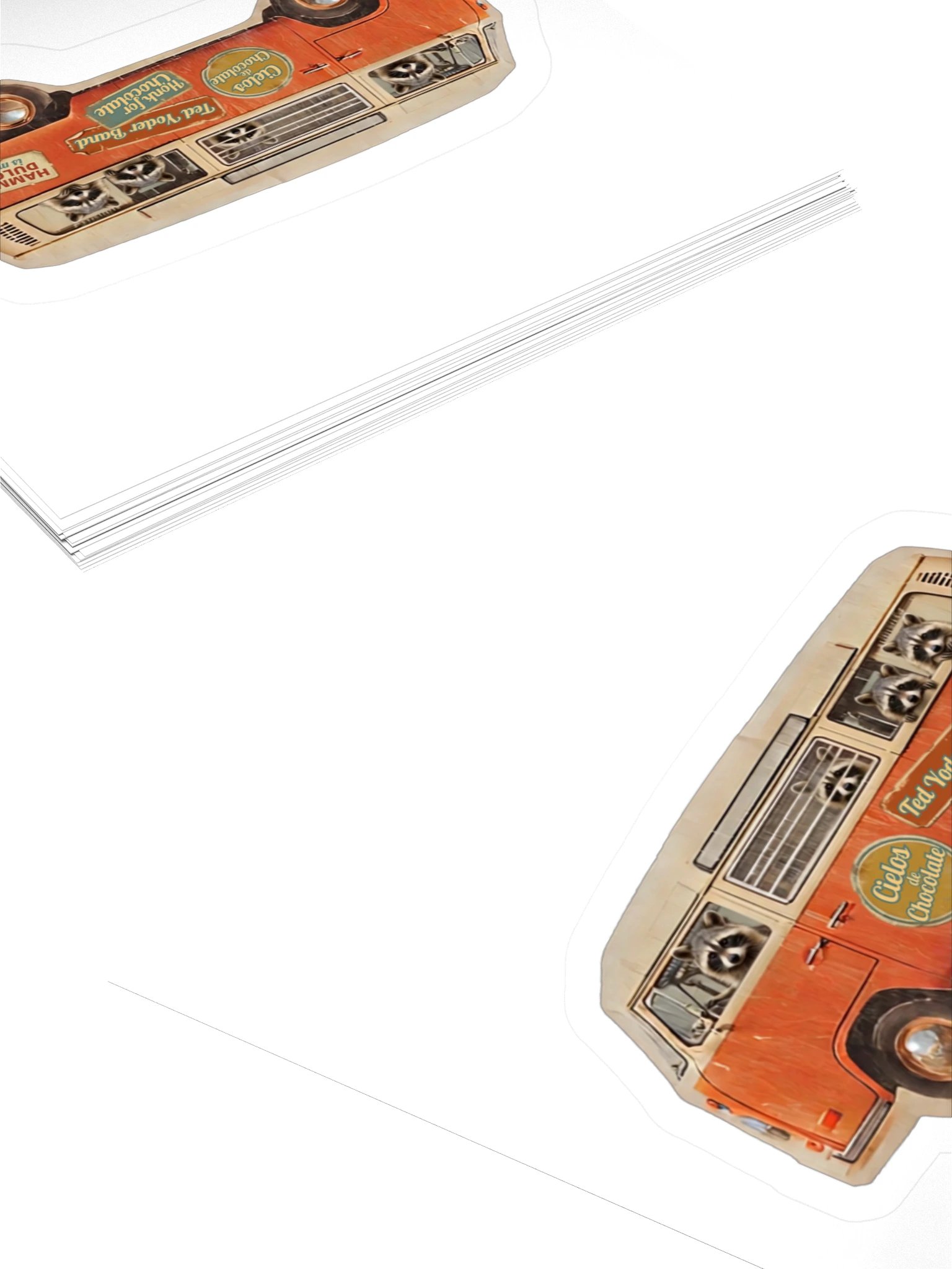 Honk for Chocolate Raccoon Sticker product image (4)