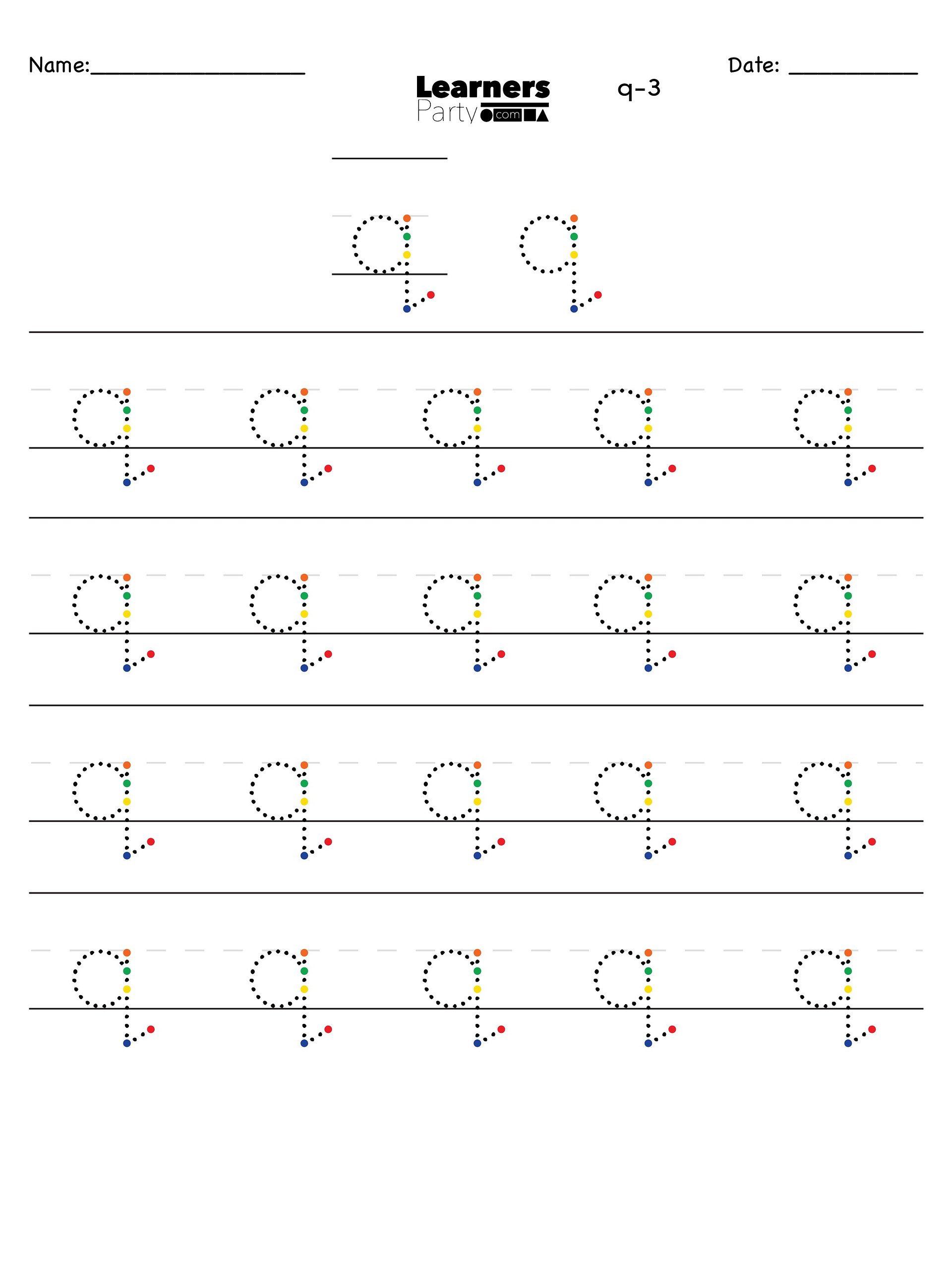 Q/q - New Digital Product Progressive Letter Builder product image (3)