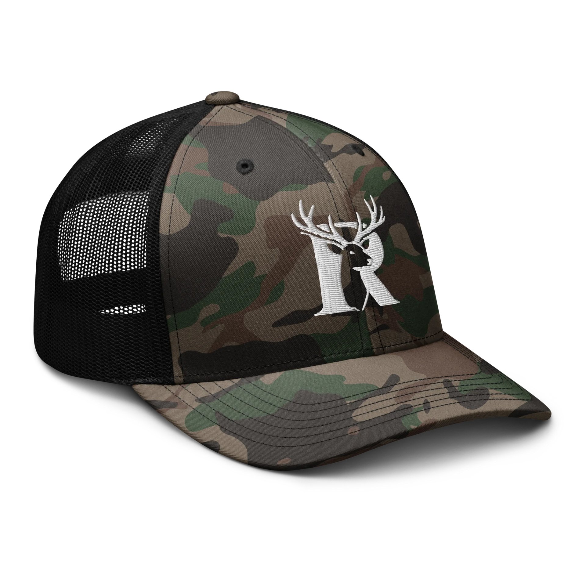 Rugged Retreats Logo Only Camo Hat product image (8)