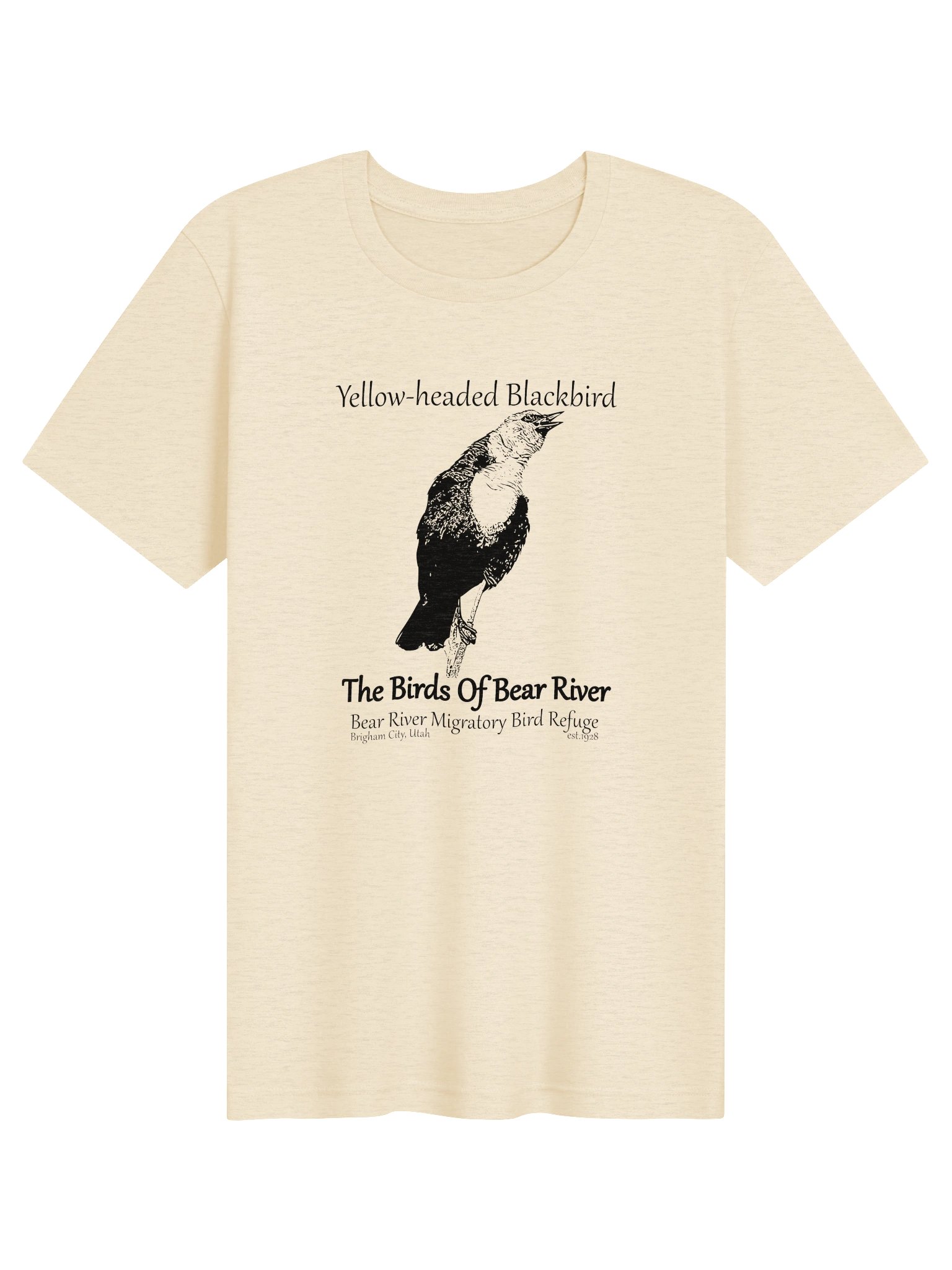 Birds of Bear River Yellow-headed Blackbird Unisex T-shirt product image (141)