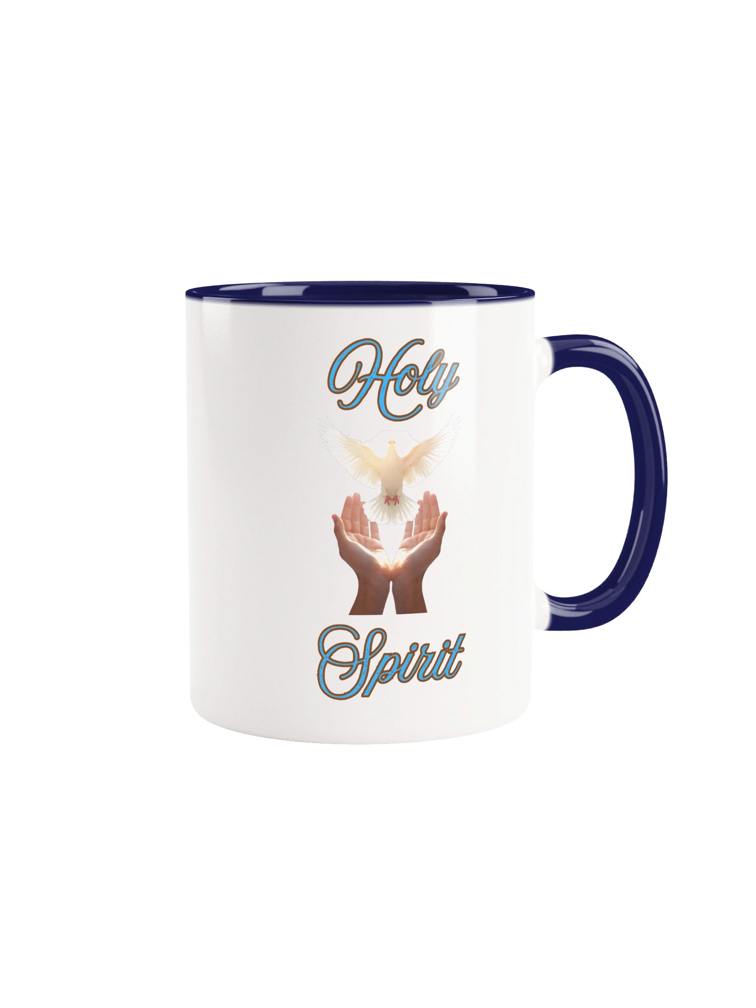 Holy Spirit Dove Christian Coffee Mug – Inspirational Faith Gift – Pentecost Prayer Cup – Religious Drinkware – Kingdom Life Co. product image (2)