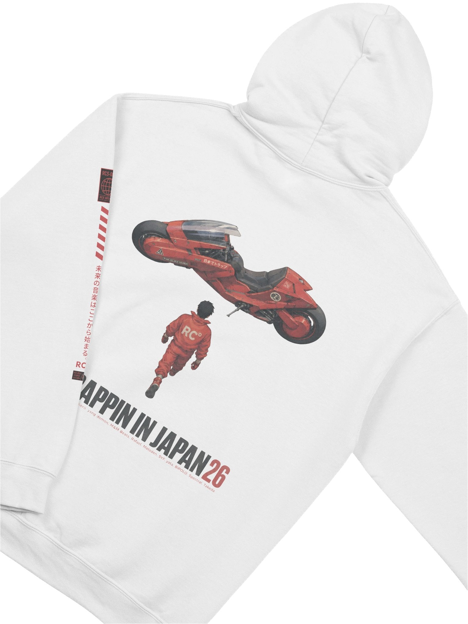 TRAPPIN IN JAPAN 26 Official Hoodie | 001 |– Ryan Celsius Cyber Streetwear Pullover product image (4)