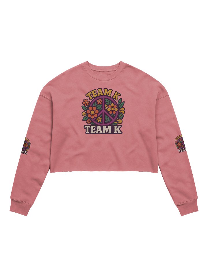 Team K 1960's Crop Sweatshirt product image (3)