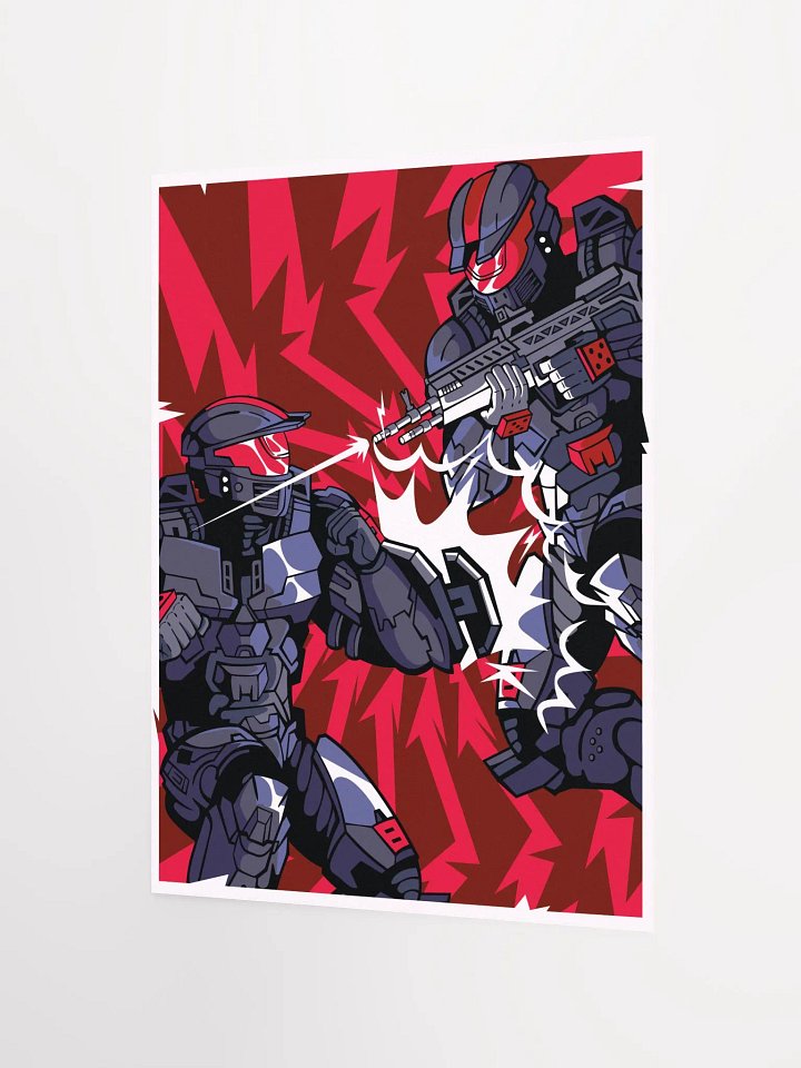 HPT x Charlotte - The After Party - 12"x16" Matte Poster product image (2)