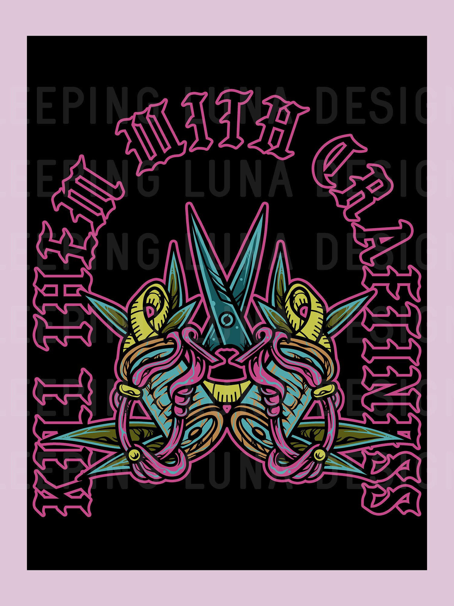 Kill Them With Craftiness 20 Ounce Travel Mug product image (3)