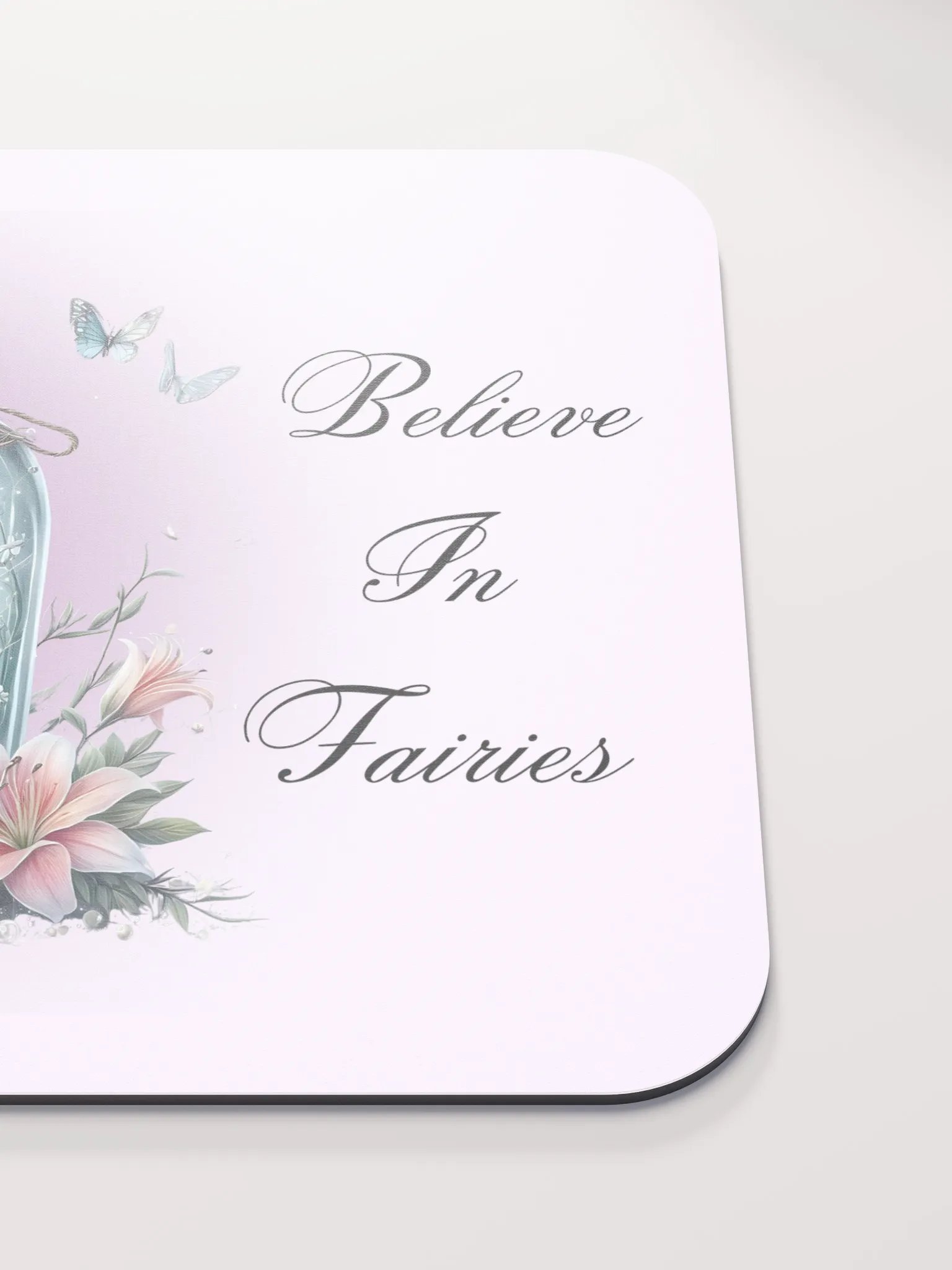 Whimsical Fairy Glass Bottle Mouse Pad product image (6)
