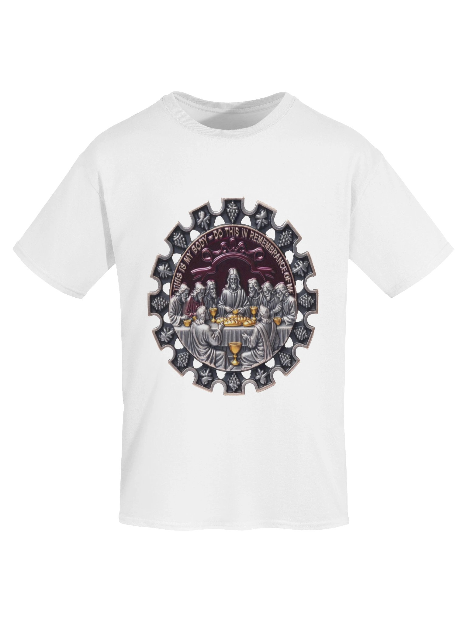Apostolic Communion T Shirt, Grace and Mercy Ritual Shirt, Sophisticated Faith Gift product image (7)