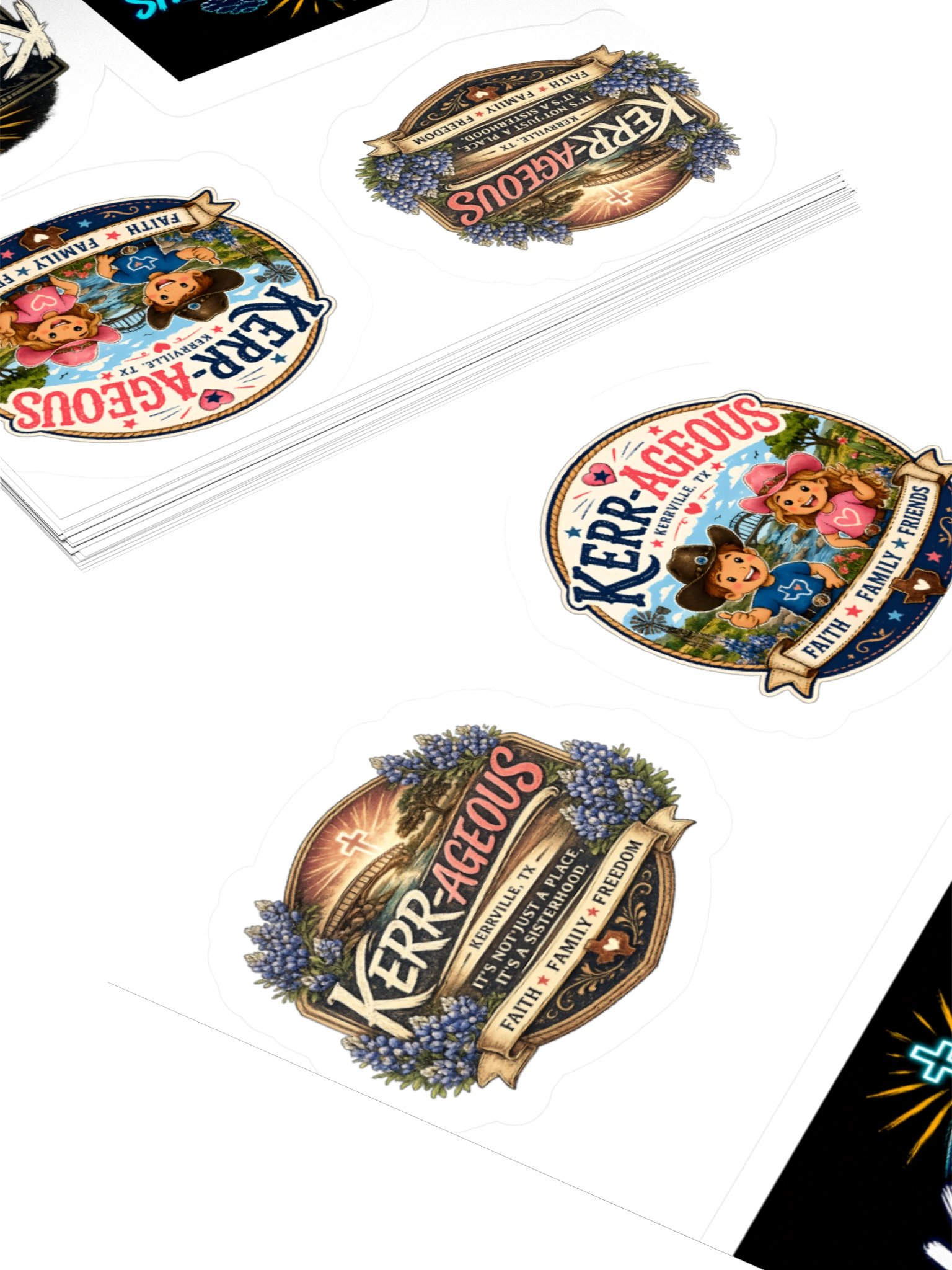 Kerr-ageous "It's a People" Sticker product image (11)