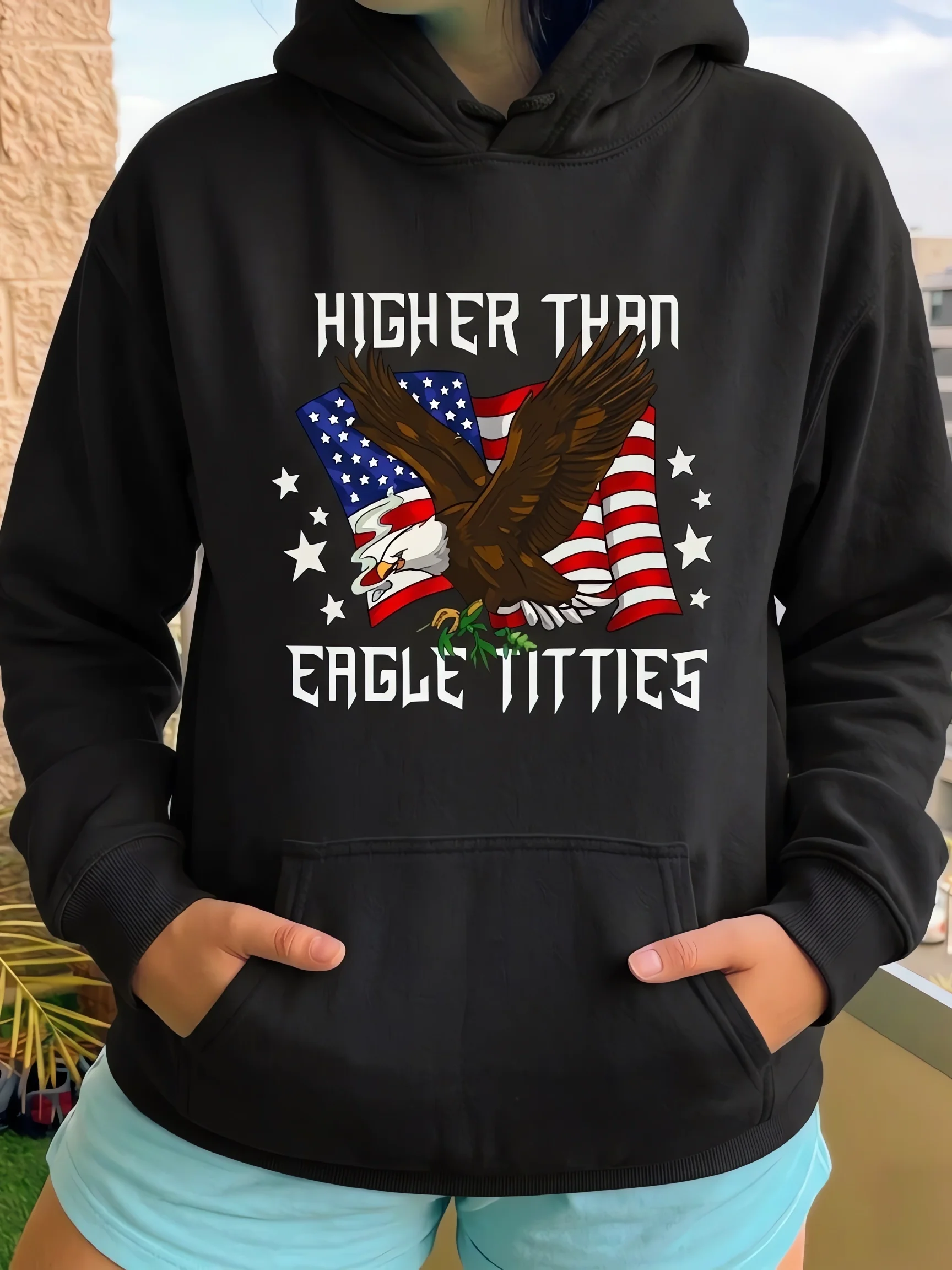 Higher Than Eagle Tit Hoodie product image (2)