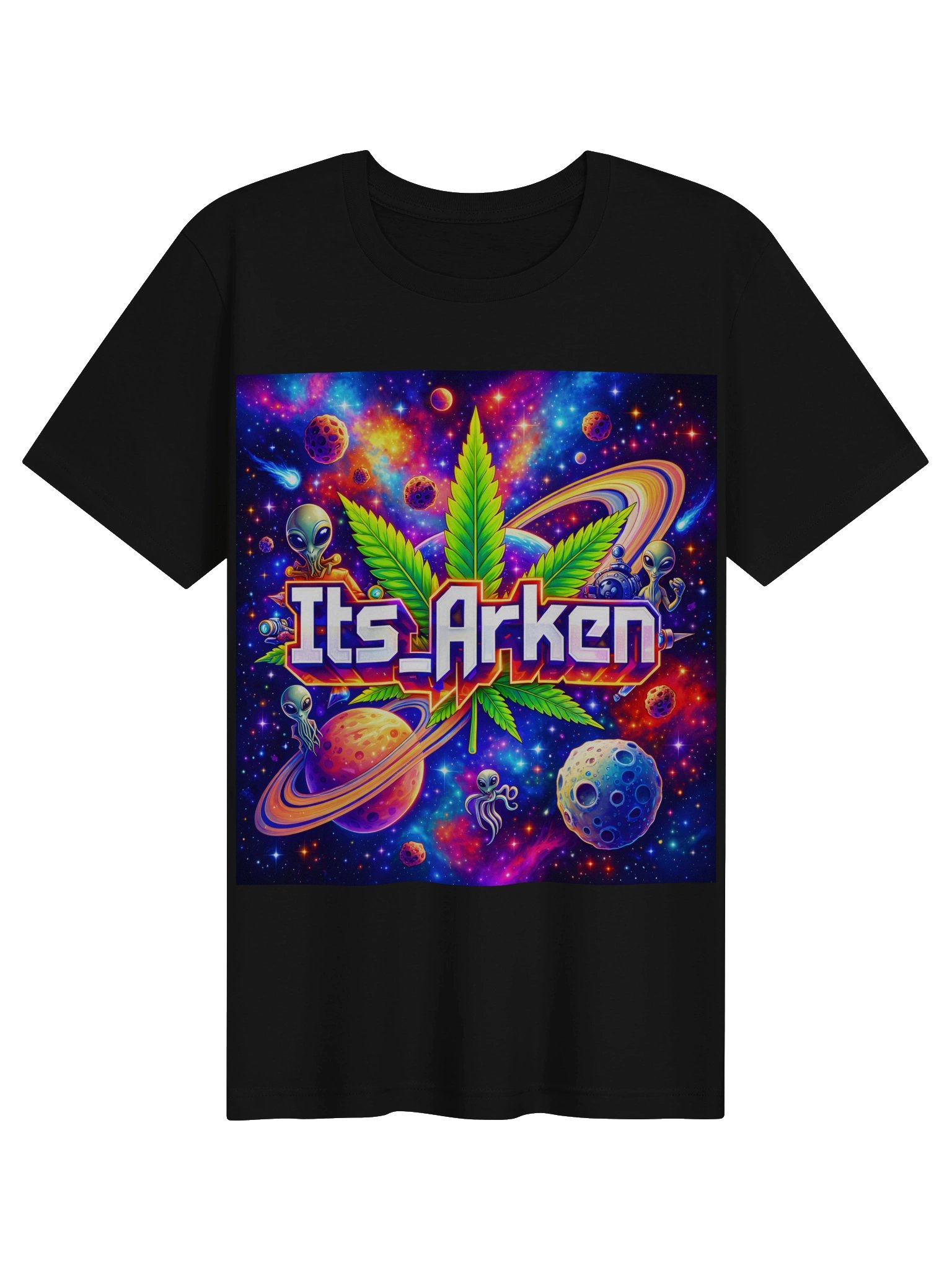 Its Arken Neon Space Alien Tee product image (1)