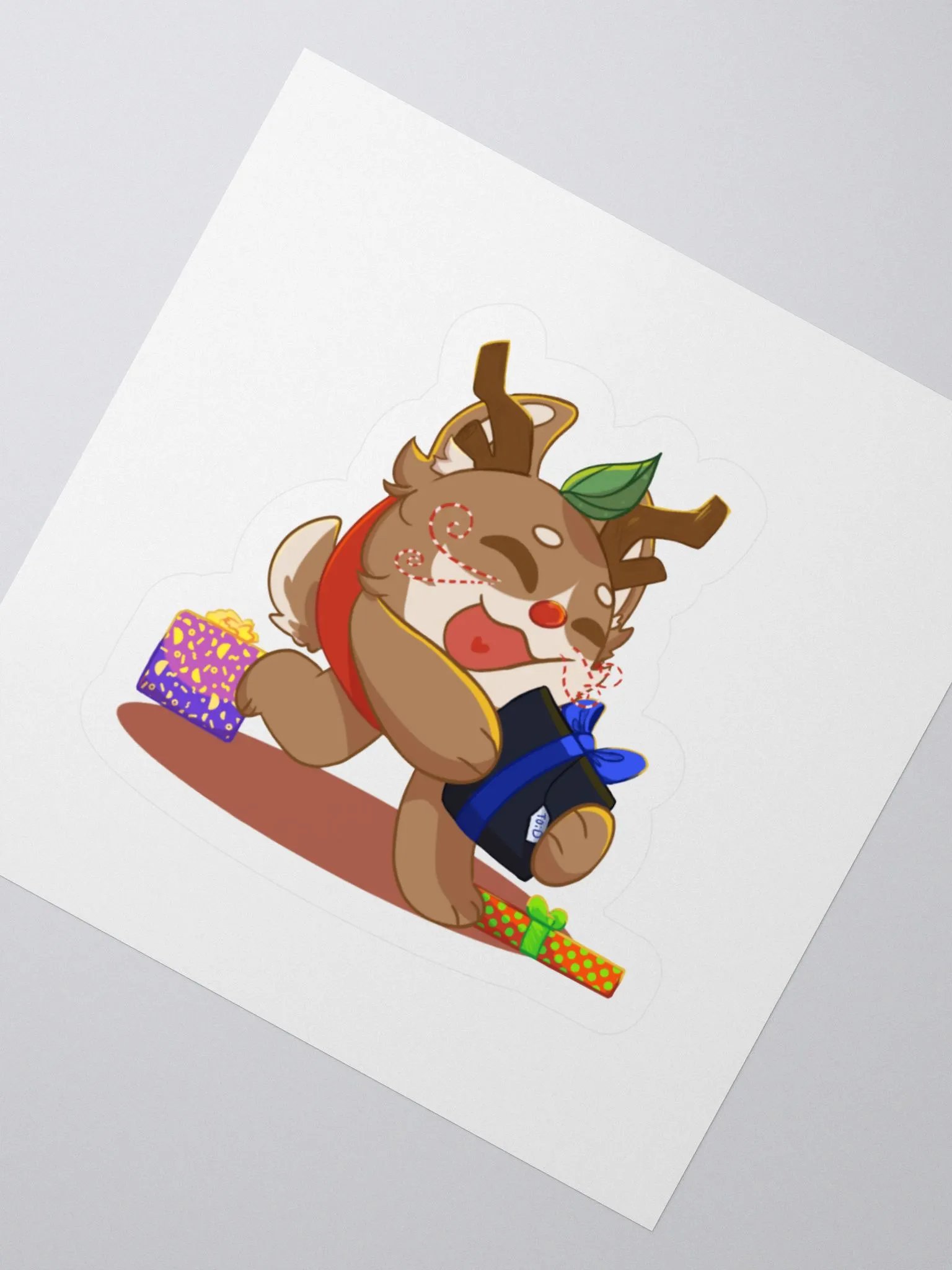 Winter AppleCat Sticker product image (12)