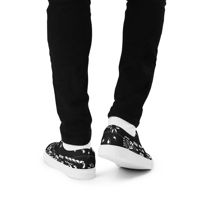 Black/White Flag'N | Men's Lace-Up Canvas product image (2)
