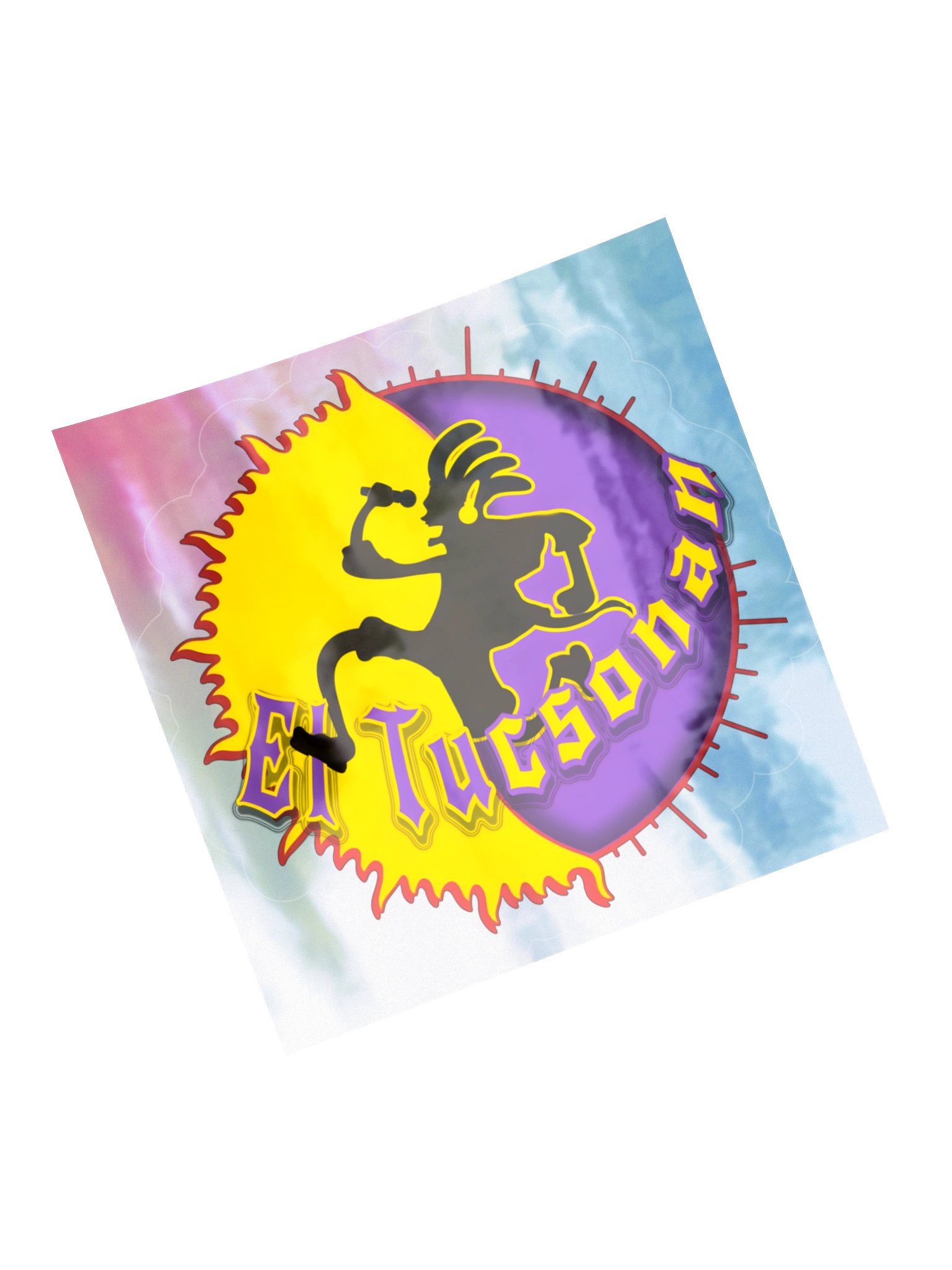 Psychedelic El Tucsonan Logo Sticker product image (5)